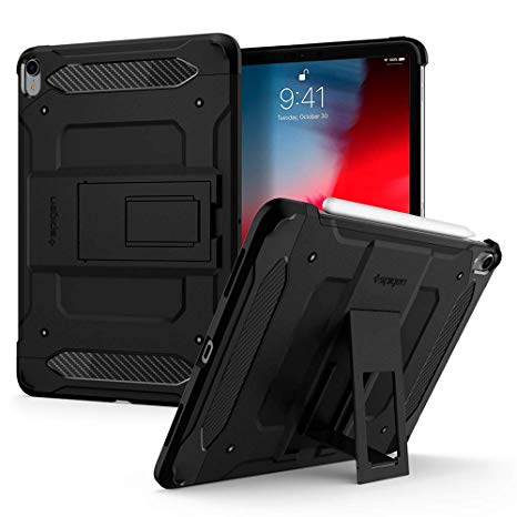 Spigen Tough Armor Tech Designed for iPad Pro 11 Case (2018) - Black