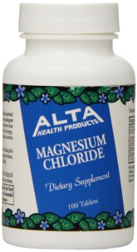Alta Health Magnesium Chloride Tablets 100 Count