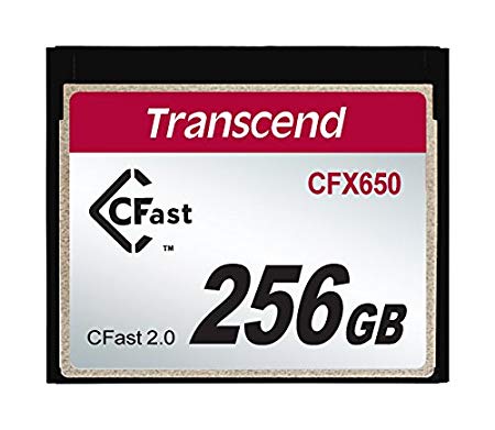 Transcend 256GB CFast2.0 SATA3 SLC, TS256GCFX650