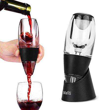 Mafiti Wine Aerator Decanter with Base for Red Wine for Birthday, Friendship, Wine Gift,Home use and Party