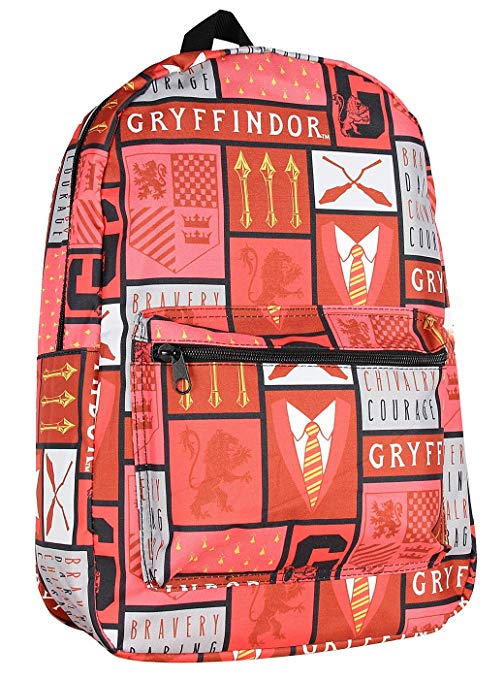 Harry Potter Hogwarts School of Witchcraft and Wizardry House Backpacks (Gryffindor)