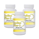 Natural Living Iodine Plus 2 for Low Thyroid - 3 Bottles