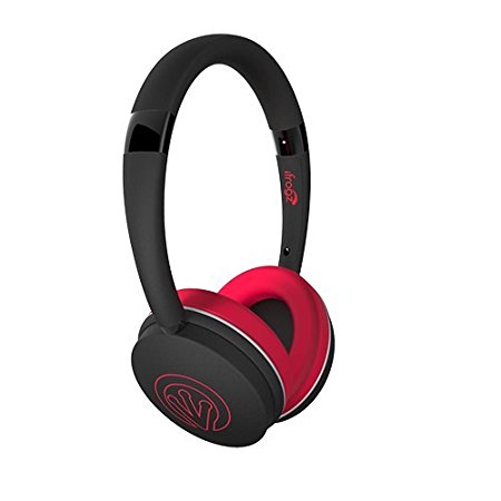 iFrogz FreeRein Reflect Wireless Bluetooth Headphones, Red