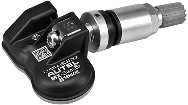 Autel Programmable Universal TPMS Sensors (315MHz   433MHz) Specially Built for OEM Sensors Replacement (Metal Valve Screw-in)