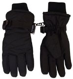 Global Warmers Adults NIce Caps Thinsulate and Waterproof Colorblocked Ski Gloves
