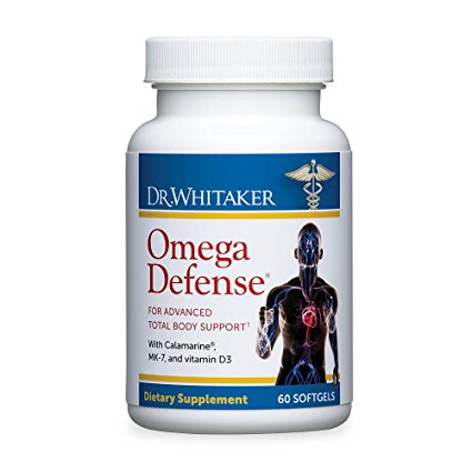 Dr. Whitaker's Omega Defense General Health Supplement, 60 softgels (30-day supply)