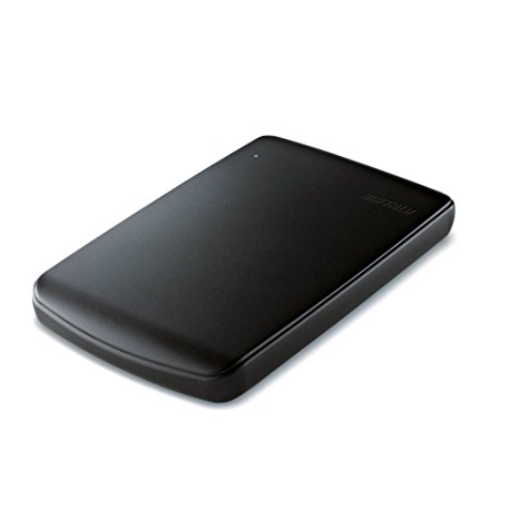Buffalo  JustStore Portable 320 GB USB 2.0 Ultra-Slim Portable External Hard Drive HD-PV320U2/BK (Black)