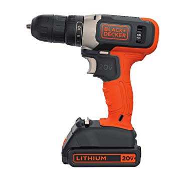 BLACK DECKER BCD702C1 20-Volt MAX Lithium Cordless Drill