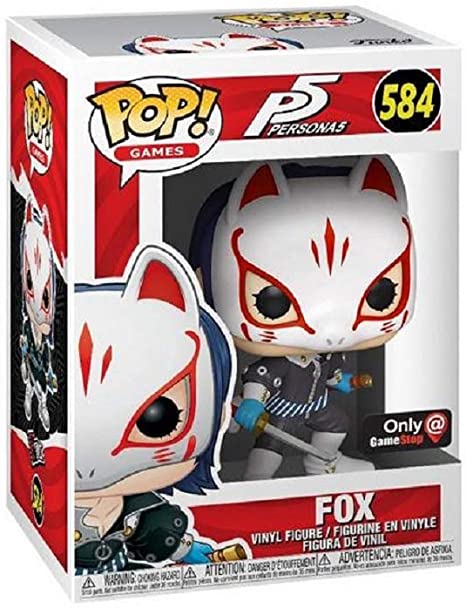 Funko Pop! Persona 5 Fox Exclusive Vinyl Figure 584