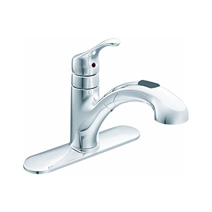 Moen, Inc. 87316C Renzo Single Handle Pullout Kitchen Faucet