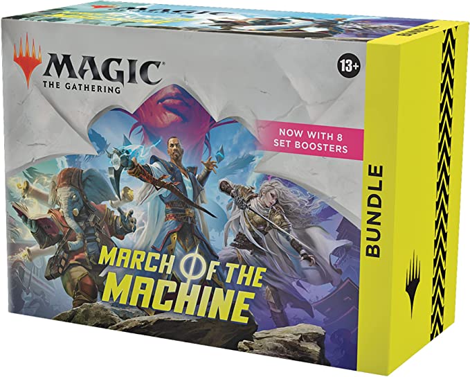 Magic: The Gathering March of the Machine Bundle | 8 Set Boosters   Accessories