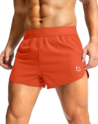 G Gradual Running Shorts for Men 3 Inch Lighweight Quick Dry Workout Gym Athletic Jogging Shorts with Inner Key Pocket