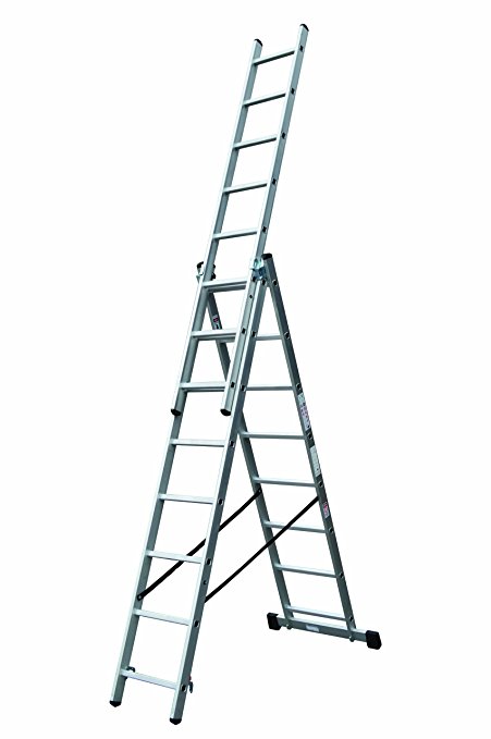 Lyte Aluminium Combination Ladder 3X8