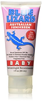 Blue Lizard Australian Sunscreen SPF 30 , Baby, 3-Ounce Tube