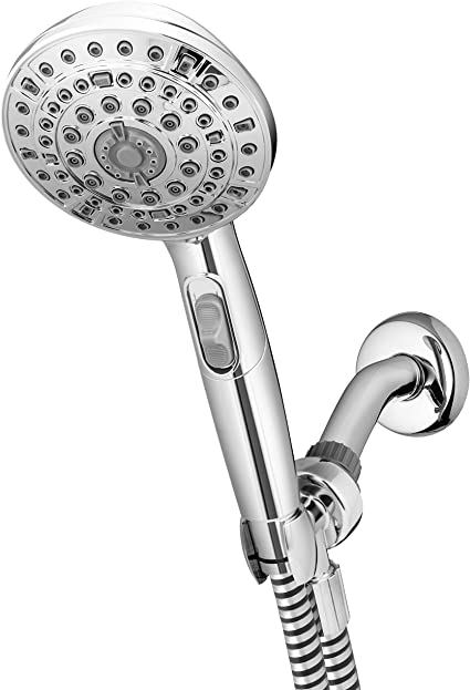 Waterpik Dual Massage 7-Mode PowerPulse Hand Held Chrome Shower Head with EasySelect