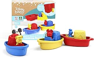 Green Toys Mickey Mouse Linking Boats - CB