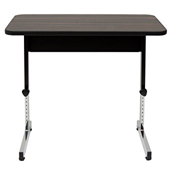 Adapta Table 20 x 36 - Black / Walnut