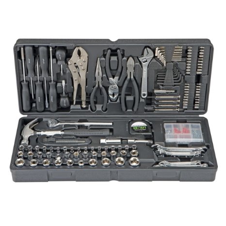 Pittsburgh 130 Piece Tool Kit with Case
