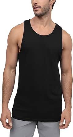 Amazon.com: INTO THE AM Premium Basic Tank Tops for Men - Beach Workout Muscle Tanks S - 2XL : Clothing, Shoes & Jewelry