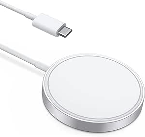 Apple MagSafe Charger -2024 New- iPhone 15 Magnetic Charger [Apple MFi Certified] Wireless Fast Charging Cable Cord Portable Charging Cord Compatible with iPhone 15/14/13/12/11/X/SE,Strong Attraction