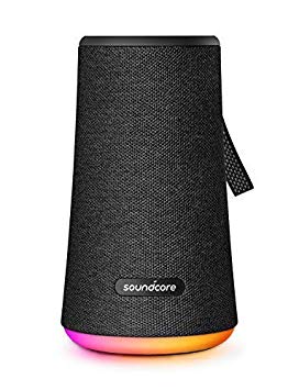 Soundcore Flare  Portable 360° Bluetooth Speaker by Anker, Huge 360° Sound, IPX7 Waterproof, Bigger Bass, Ambient LED Light, 20-Hour Playtime, 4 Drivers with 2 Passive Radiators, Speaker for Parties