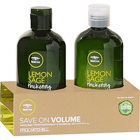 Paul Mitchell Tea Tree Lemon Sage Thickening Shampoo/Conditioner Duo 10.14oz