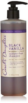 Carols Daughter Black Vanilla Moisture & Shine Sulfate-Free Shampoo, 12 Ounce