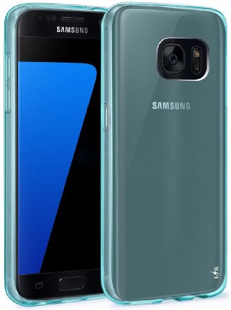 S7 Case, LK Ultra [Slim Thin] Scratch Resistant TPU Gel Rubber Soft Skin Silicone Protective Case Cover for Samsung Galaxy S7 (Mint)