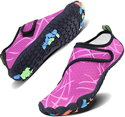 UMYOGO Men Women Water Sports Shoes Quick Dry Barefoot Aqua Socks Swim Shoes for Pool Beach Walking Running