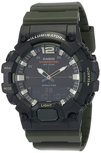 Casio Youth Digital Analog-Digital Black Dial Men's Watch - HDC-700-3AVDF (D155)