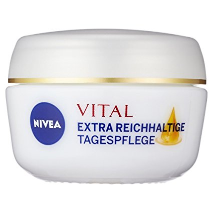 Nivea Visage Vital Extra Rich Day Care Cream 1.69 fl. oz - 50ml