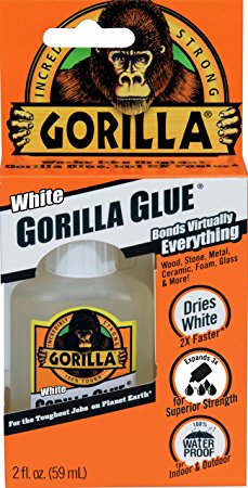 Gorilla White Gorilla Glue, 2 oz., White