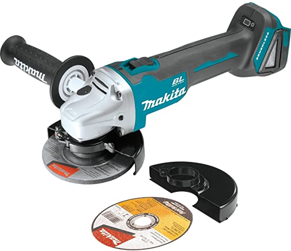 Makita XAG03Z 18V LXT Lithium-Ion Brushless Cordless Cut-Off/Angle Grinder, 4-1/2-Inch (Discontinued by Manufacturer)