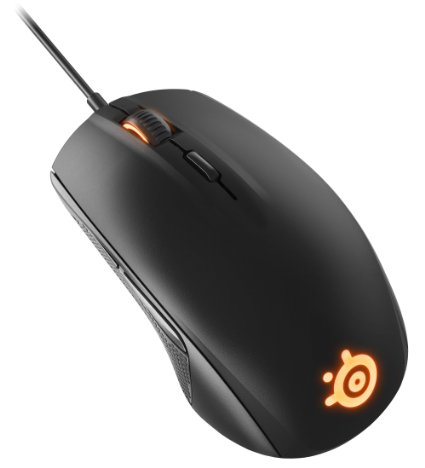 SteelSeries Rival 100, Optical Gaming Mouse - Black