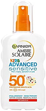 Garnier Ambre Solaire Kids Advanced Sensitive Spray SPF50  200ml