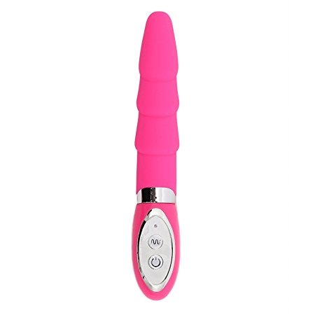 Shootmy Female Multi-Speed Vibrator G-Spot Vibrator Silicone Dildo-10 Vibration Frequencies- Silent, Waterproof, Medical Grade Silicone-Sex Toy for Adults, Pink