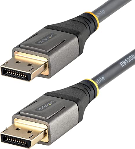 StarTech.com 12ft (4m) HDMI 2.1 Cable 8K - Certified Ultra High Speed HDMI Cable 48Gbps - 8K 60Hz/4K 120Hz HDR10  eARC - Ultra HD 8K HDMI Cord - Monitor/TV/Display - Flexible TPE Jacket (HDMM21V4M)