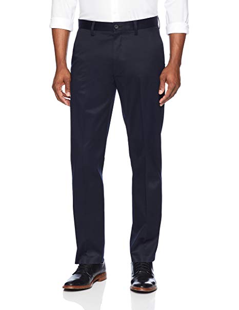 Amazon Brand - BUTTONED DOWN Men's Straight Fit Non-Iron Dress Chino Pant