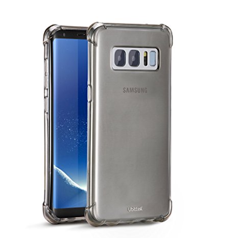 Galaxy Note 8 Case, Ubittek Clear Transparent Cover with Shock-Absorbing Cushion and Scratch-Resistant Soft TPU Material for Samsung Galaxy Note 8