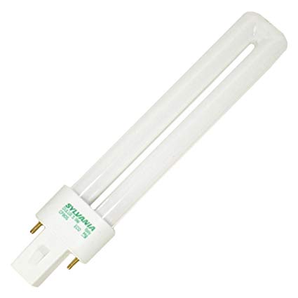 Sylvania 20484 - CF9DS/827/ECO/BL/1 Single Tube 2 Pin Base Compact Fluorescent Light Bulb