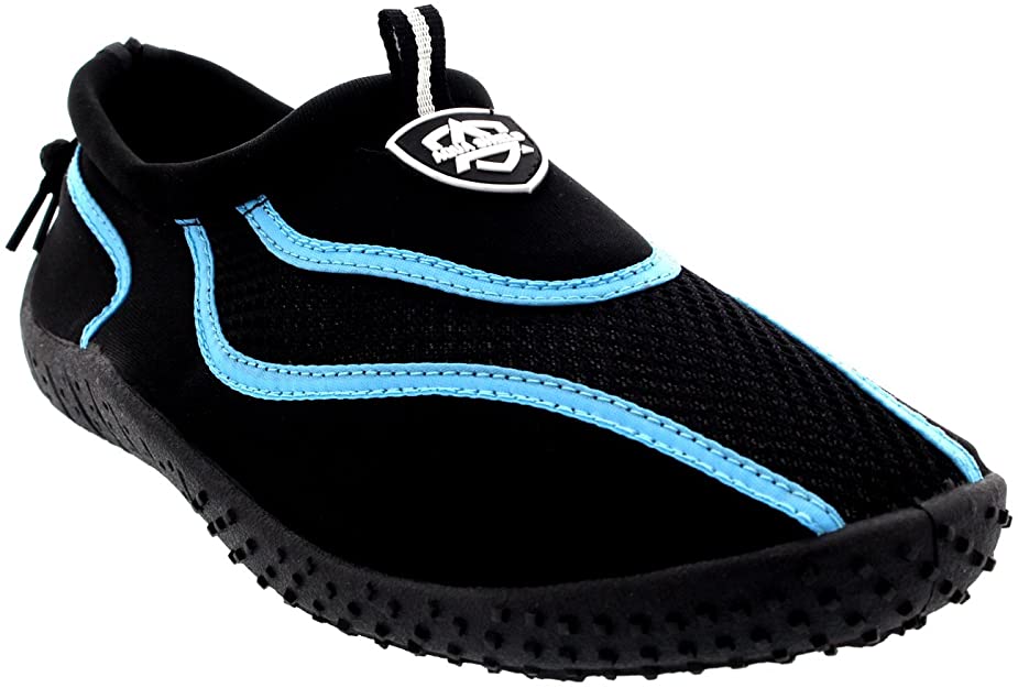 Mens Toggle Surf Aqua Beach Water Socks Sport Yoga Swim Pool Water Trainer Shoes