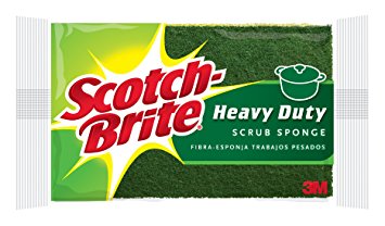 Scotch-Brite Heavy Duty Scrub Sponge, 12-Sponges