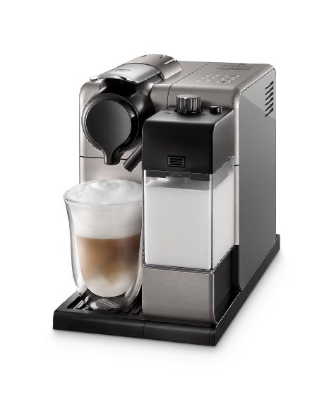 De'Longhi EN550S Lattissima Touch Nespresso Single Serve Espresso Maker, Silver