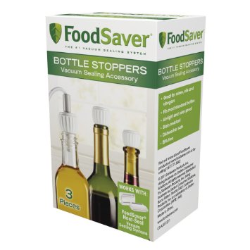 FoodSaver 3-Pack Bottle Stoppers