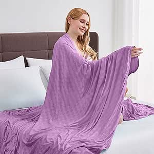 Topcee Cooling Blanket, Summer Cooling Blankets for Hot Sleepers, Arc-Chill Q-Max&gt;0.5 Cool Fiber, OEKO-TEX 100% Certified, Soft, Breathable, Double-Side Bed Throw,Keep Cool for Adults Kids 90"x90"