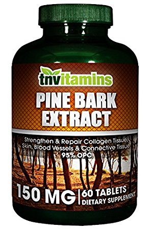 Pine Bark Extract 150 Mg. - 60 Tablets