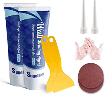 Spackle Wall Repair Kit, Wall Surface Spackle Paste, Wall Mending Agent, Quick Solution to Fix The Holes Wherever Home Wall Also Works on Wood and Plaster