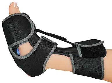 NatraCure Plantar Fasciitis Night Splint - (w/Gel Cold Pack) - Size: Small/Medium