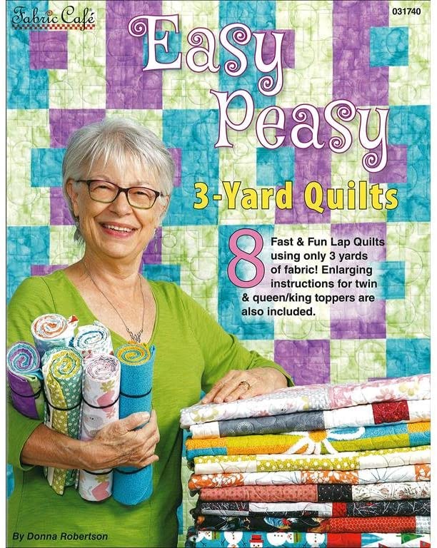 Fabric Cafe Easy Peasy 3-Yard Quilts Bk 3 (FBC031740)