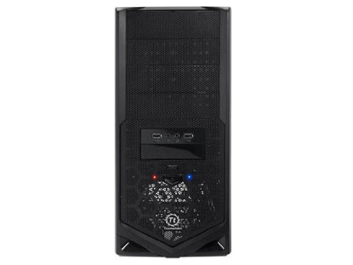 Thermaltake V4 Black Edition SECC/Plastic ATX Mid Tower Computer Case VM30001W2Z (Black )